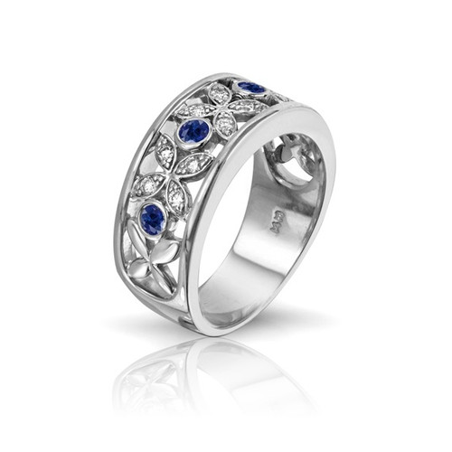 Diamond Floral Band Diamond Floral Band