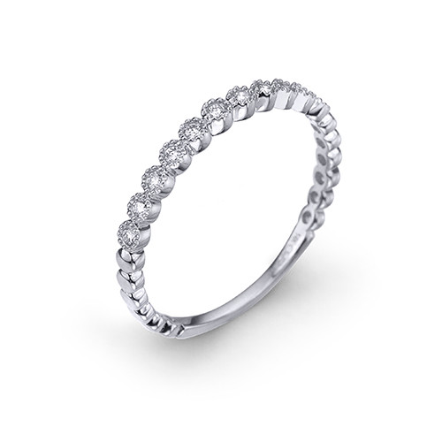 Max Strauss Round Brilliant Cut Diamond Ring