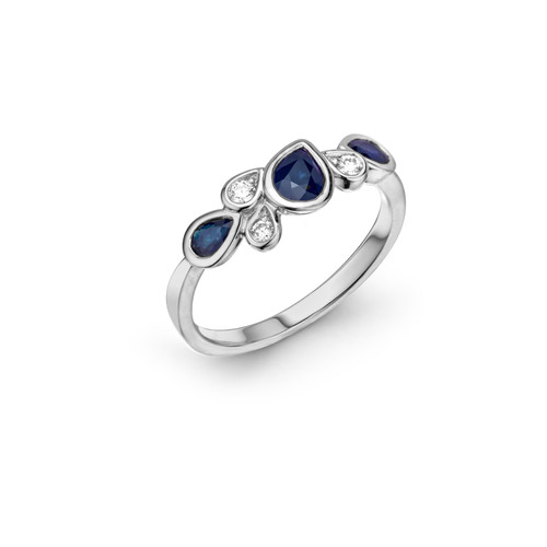 Max Strauss Tears Of Joy Sapphire Ladies' Ring