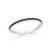 Love Story Pave Set Black Diamond band