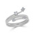 Love Story Bypass Claw Set Coiled Diamond Ladies Ring