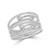 Love Story Coupled Gypsy Set Braided Coil Ring