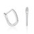 Claw Set Lever Back Ladies Diamond Earrings