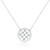 Lattice Design Ladies Diamond Pendant