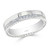 Men's Channel Set Braided Edge Diamond Band