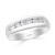 Five Stone Channel Set Men's Diamond Band
