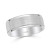 Titanium Finish Flat Edge Wedding Band