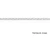 Sterling Silver Flat Rolo Chain 2.5mm