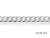 Sterling Silver Curb Chain 9.0mm