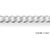 Sterling Silver Curb Chain 11.3mm