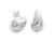 Sterling Silver Teardrop Stud Earrings