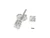 Sterling Silver Round Cubic Zirconia Stud Earrings