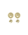 Yellow Gold High-Polish Ball Stud Earrings