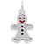 Gingerbread Man Charm