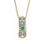 Max Strauss Splash Of Color Emerald Pendant