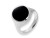 Sterling Silver Men's Black Onyx Ring