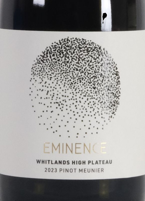 Eminence - Pinot Meunier - label