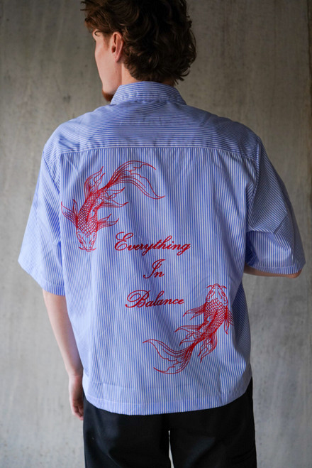 Balance Button Up Tee