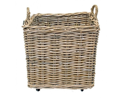 Maxiheat Wicker Basket With Wheels
