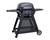 Ziggy By Ziegler & Brown Elite Twin Grill LPG On Cart (Gunmetal Grey)