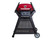 Ziggy By Ziegler & Brown Elite Twin Grill LPG On Cart (Chilli Red)