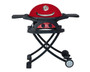 Ziggy By Ziegler & Brown Twin Grill LPG On Folding Cart (Chilli Red)