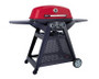Ziggy Elite Triple Grill LPG BBQ On Cart (Chilli Red) Ziggy Elite Triple Grill LPG BBQ On Cart (Chilli Red)