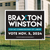 Braxton Winston (24" x 18" Coroplast Yard Sign)