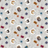 1074-90 Gray || Quilted Kitties