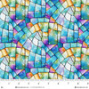 2178-75 Blue/Multi || Kaleidoscope 108"