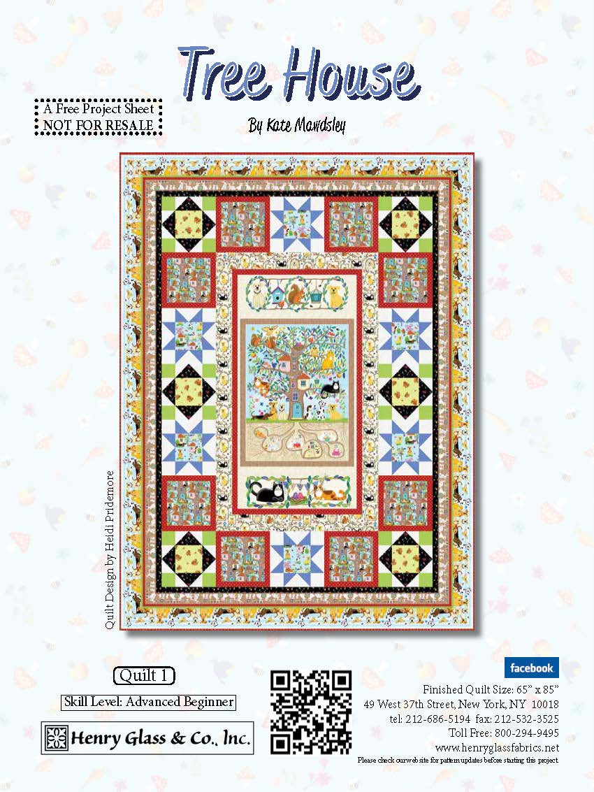 Tree House Quilt 1 Henry Glass Fabrics