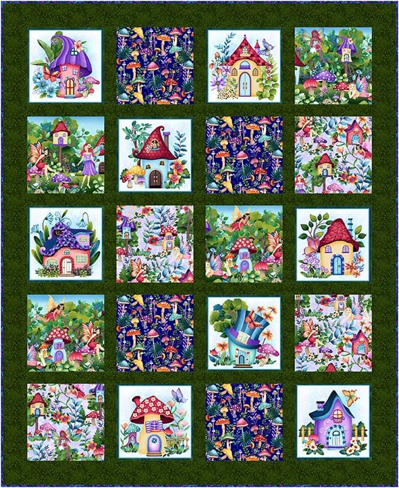Down the Fairy Path - Show Off Quilting - Henry Glass Fabrics