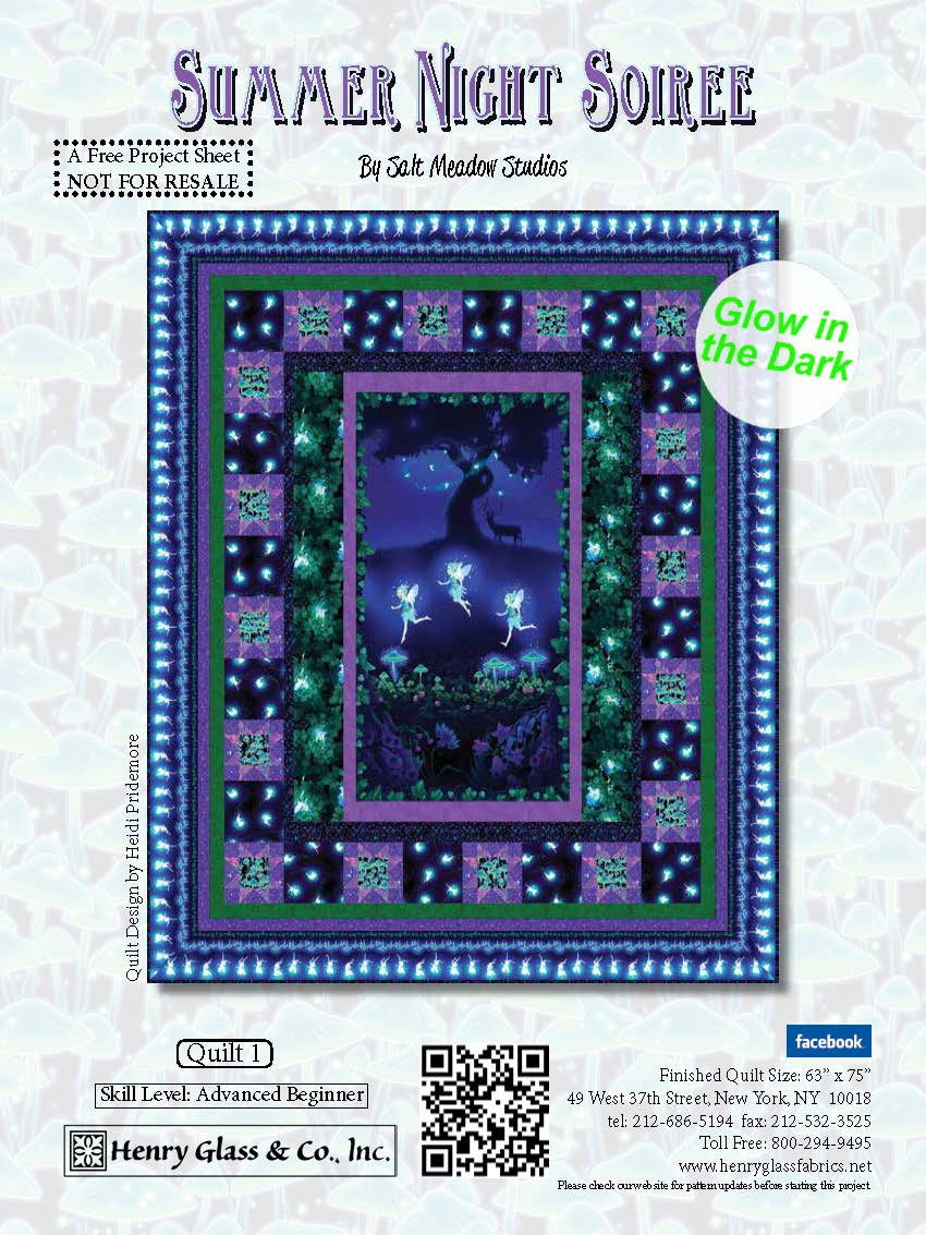 Summer Night Soiree Quilt 1 Henry Glass Fabrics