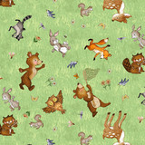 *Happy Campers Minky - Digital