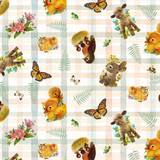 Spring Babies Minky - Digital