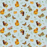 *Spring Babies Minky - Digital