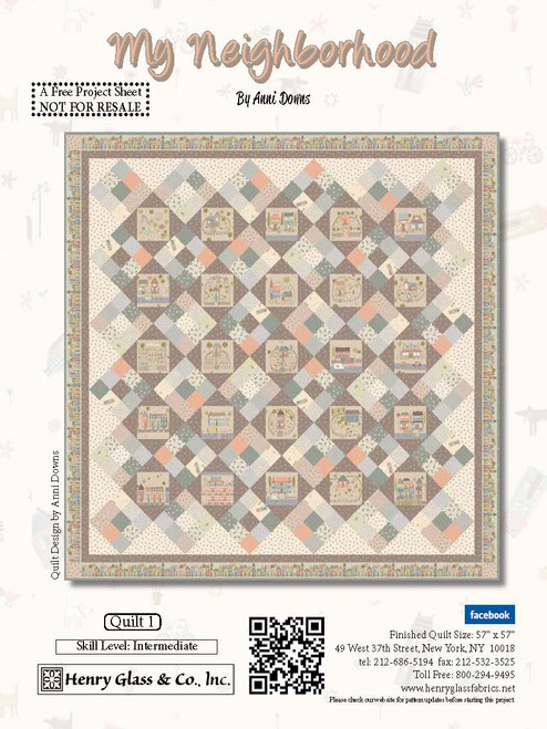 My Neighborhood Quilt #1 My Neighborhood Quilt #1