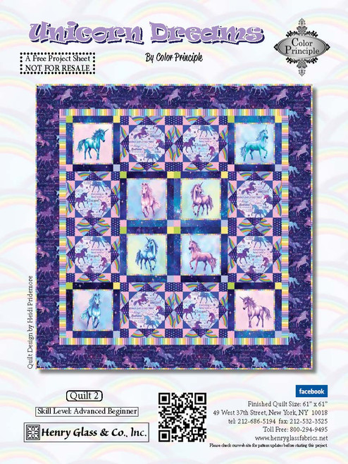Unicorn Dreams Quilt #2 Unicorn Dreams Quilt #2