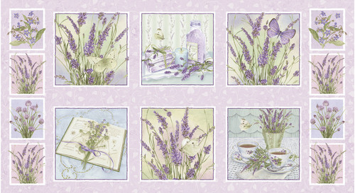 9879-56 Multi || Lavender Garden
