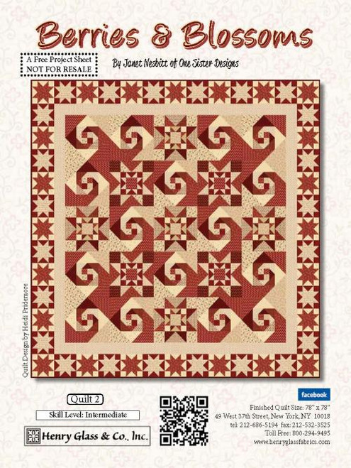 Berries and Blossoms Quilt #2 Berries and Blossoms Quilt #2