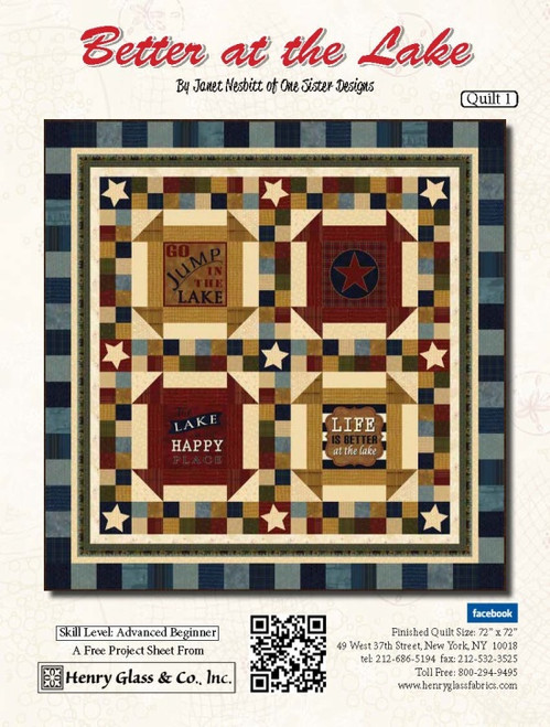 Better at the Lake- Quilt Better at the Lake- Quilt