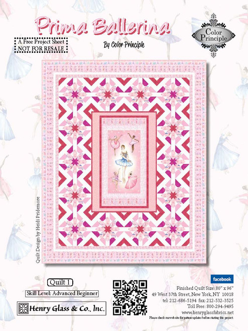 Prima Ballerina Quilt #1 Prima Ballerina Quilt #1