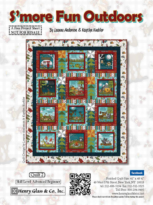 S'more Fun Outdoors Quilt #2 S'more Fun Outdoors Quilt #2