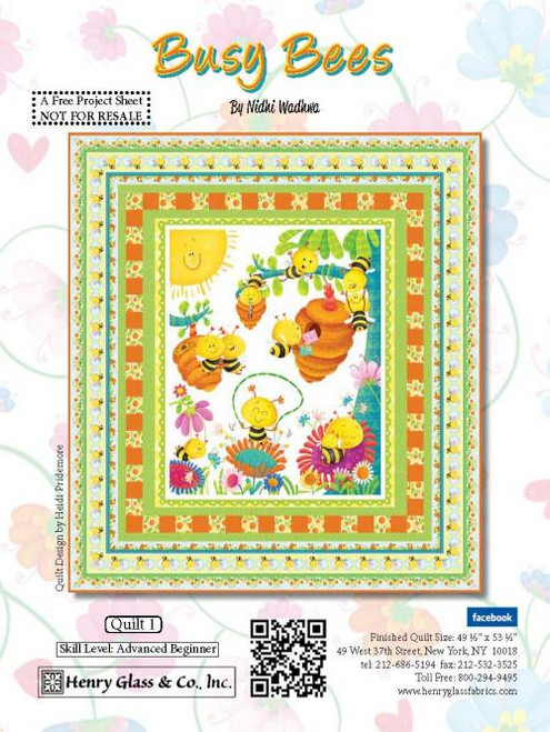 Busy Bees Quilt #1 Busy Bees Quilt #1