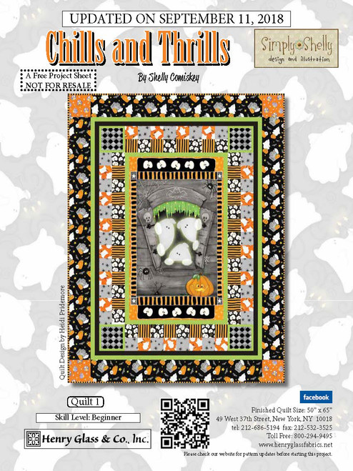 Chills and Thrills Quilt #1 Chills and Thrills Quilt #1