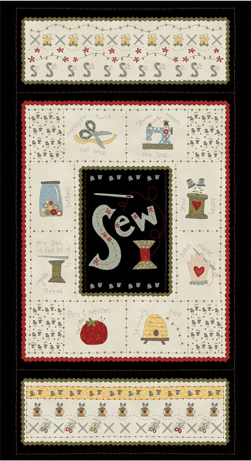 2852P-99 Black || S Is For Sew