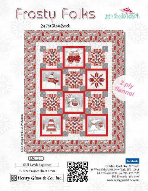 Frosty Folks Quilt 1 Frosty Folks Quilt 1