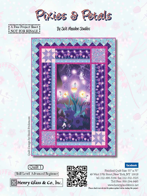 Pixies and Petals Quilt #1 Pixies and Petals Quilt #1