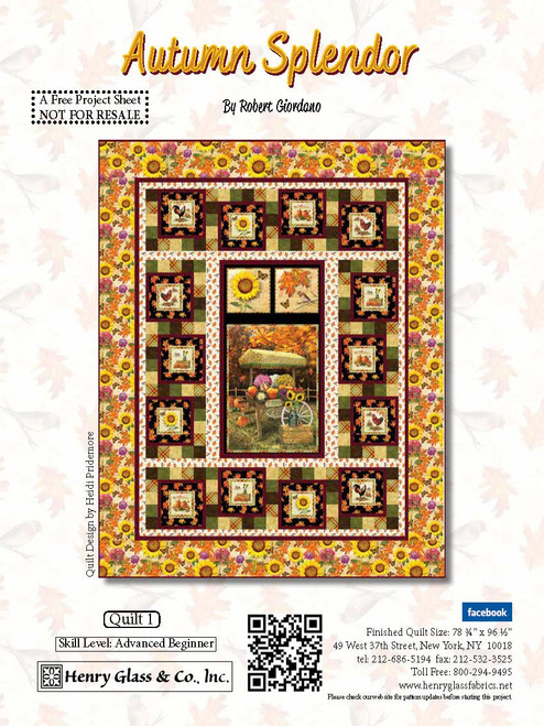 Autumn Splendor Quilt #1 Autumn Splendor Quilt #1