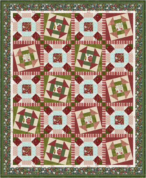 Countdown to Christmas Quilt #1 Countdown to Christmas Quilt #1